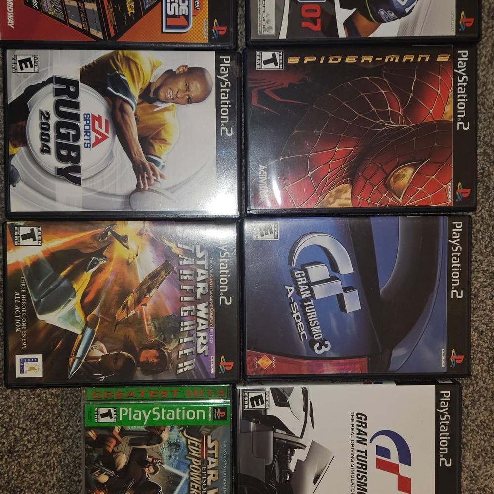 PlayStation 2 Video Game Collection